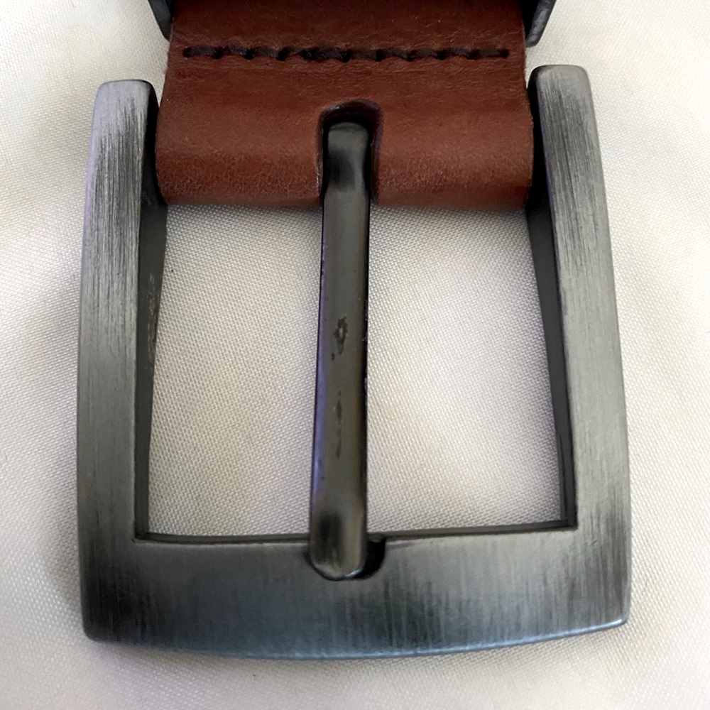 Brown Fossil Casual Belt